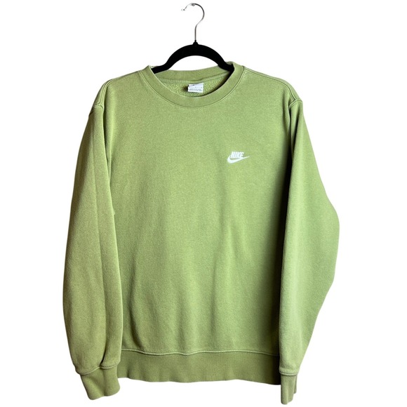 Nike Other - Nike Sportswear Crewneck Sweatshirt Streetwear‎ Green Men's Size Large